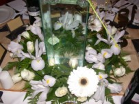 Flower decor matric ball Suikerbossie restaurant